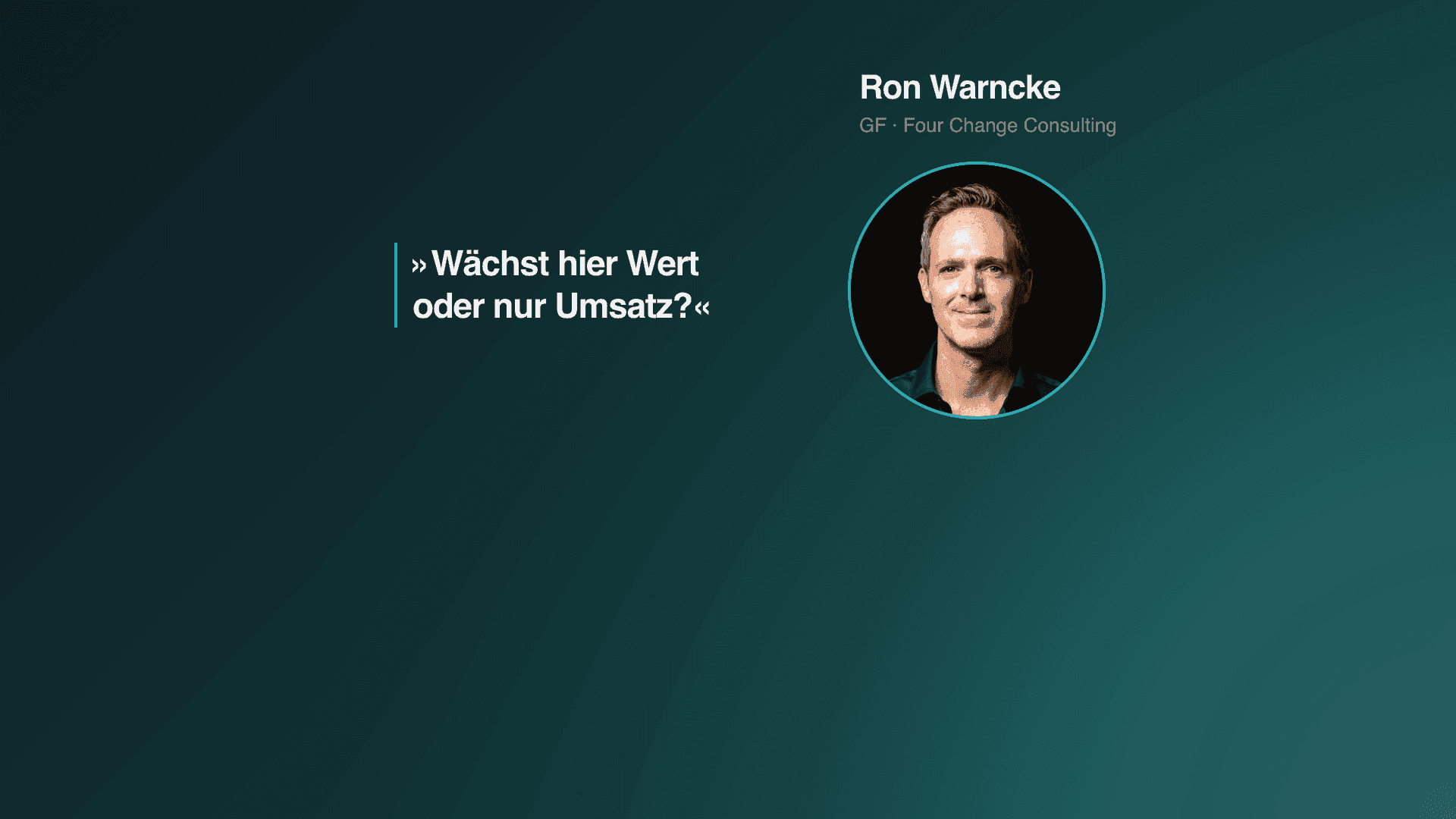 Ron Warncke LYDnews Expert