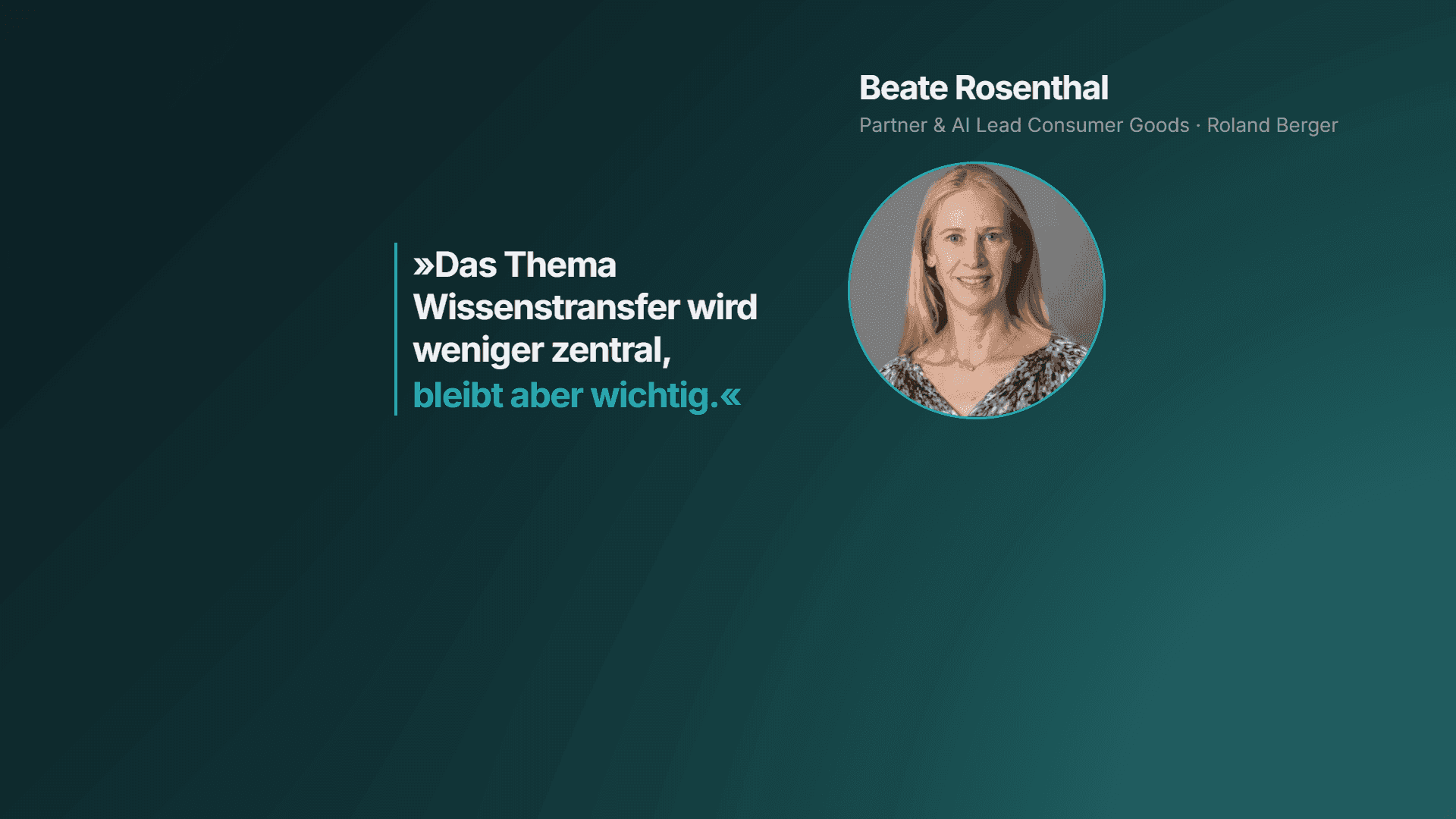 Beate Rosenthal zur DMEXCO