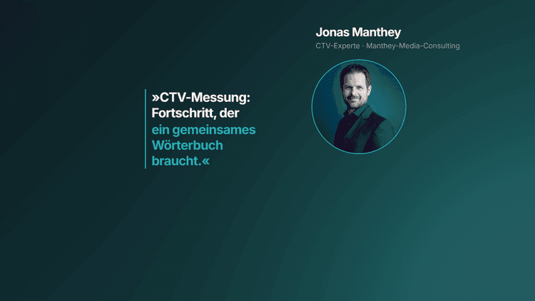 Jonas Manthey über CTV-Messung