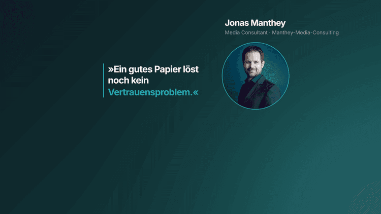 Jonas Manthey zu CTV-Messung