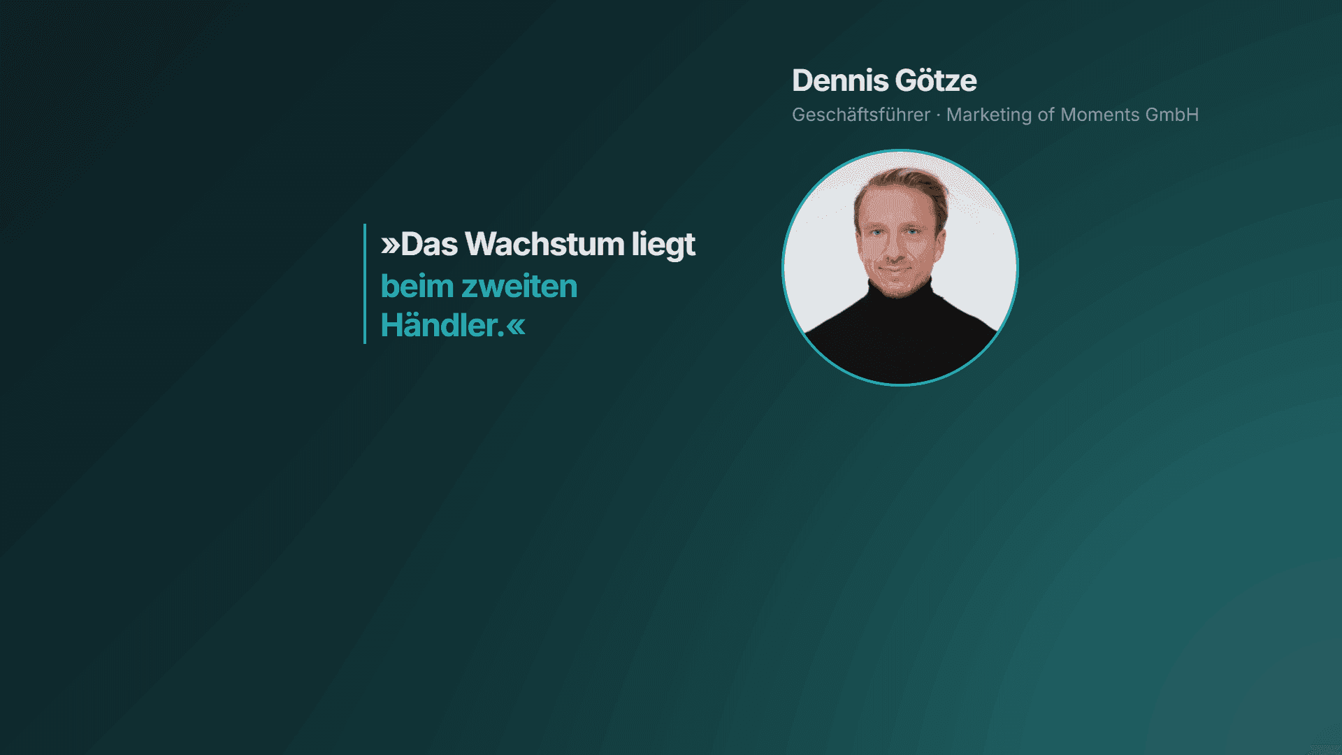 Dennis Götze zum Retail-Media-Wachstum
