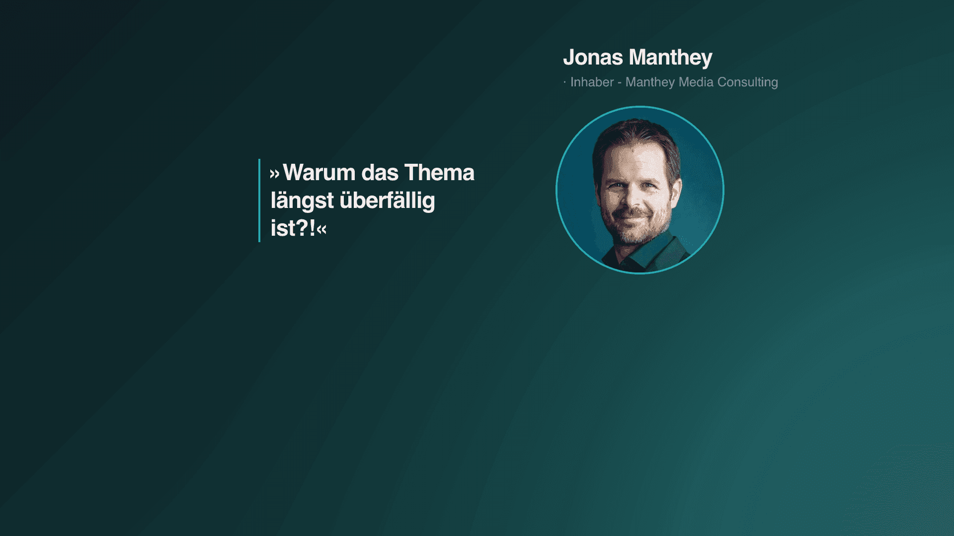 Jonas Manthey LYDnews Expert